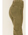 Lee Women's Olive Corduroy High Rise Flare Jeans , Olive, hi-res