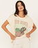 Cleo + Wolf Women's New Mexico Short Sleeve Graphic Tee, Sand, hi-res