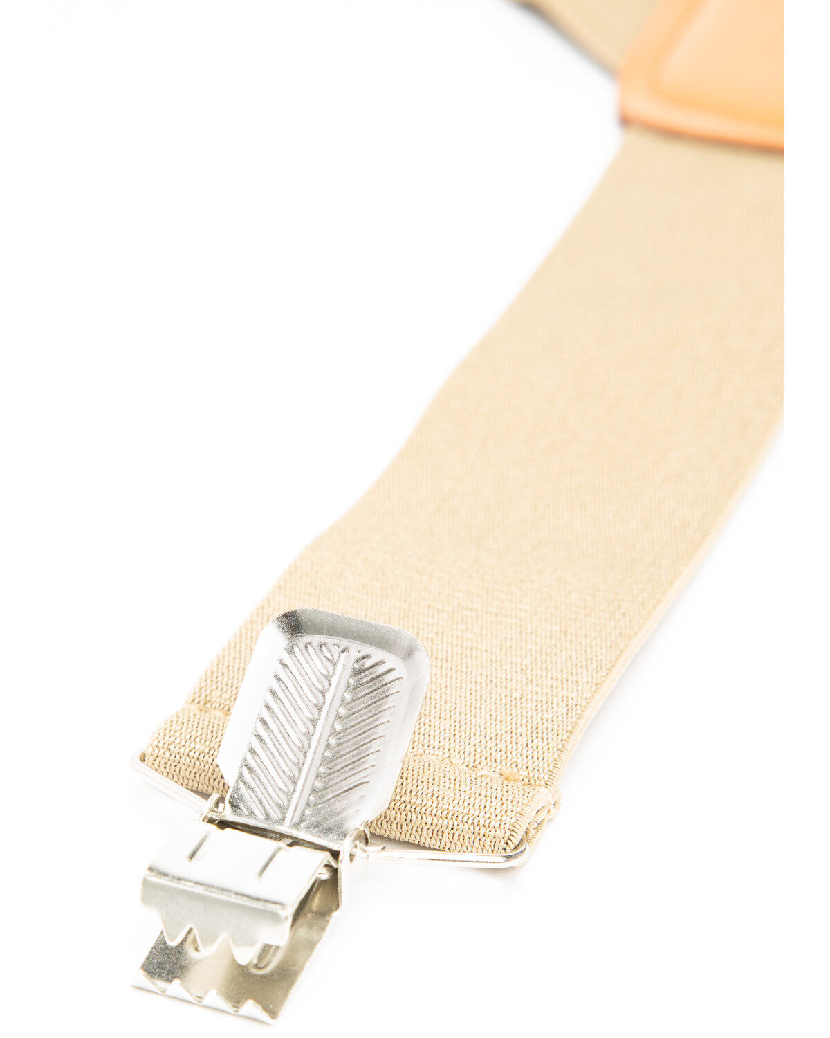 Image #2 - Hawx Men's Work Suspenders, Tan, hi-res