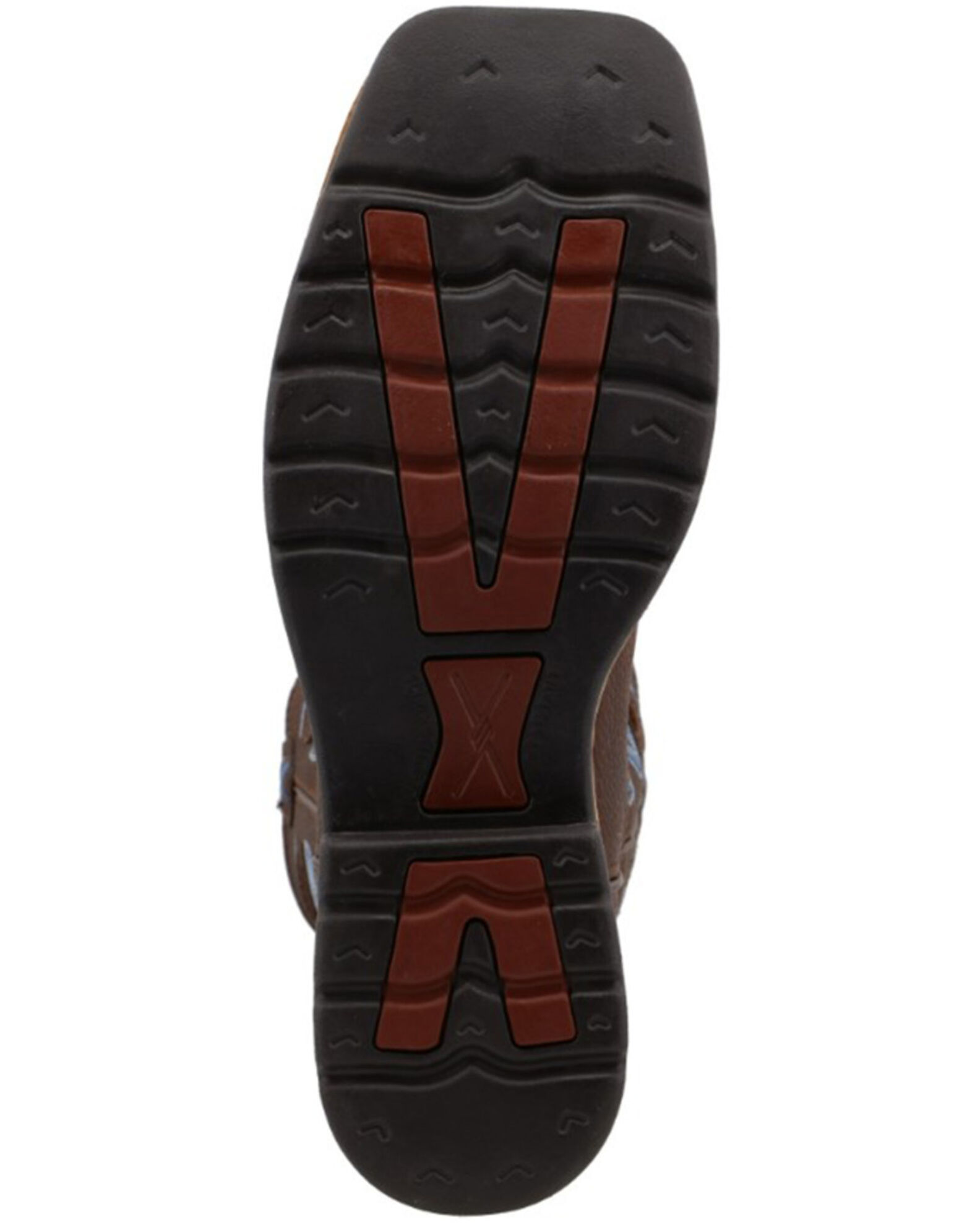 twisted x women's floral steel toe western work boots