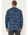 Image #4 - Hawx Men's Forge Camo Print Long Sleeve Work T-Shirt, Navy, hi-res