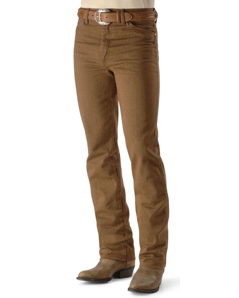 men's cowboy cut wrangler jeans