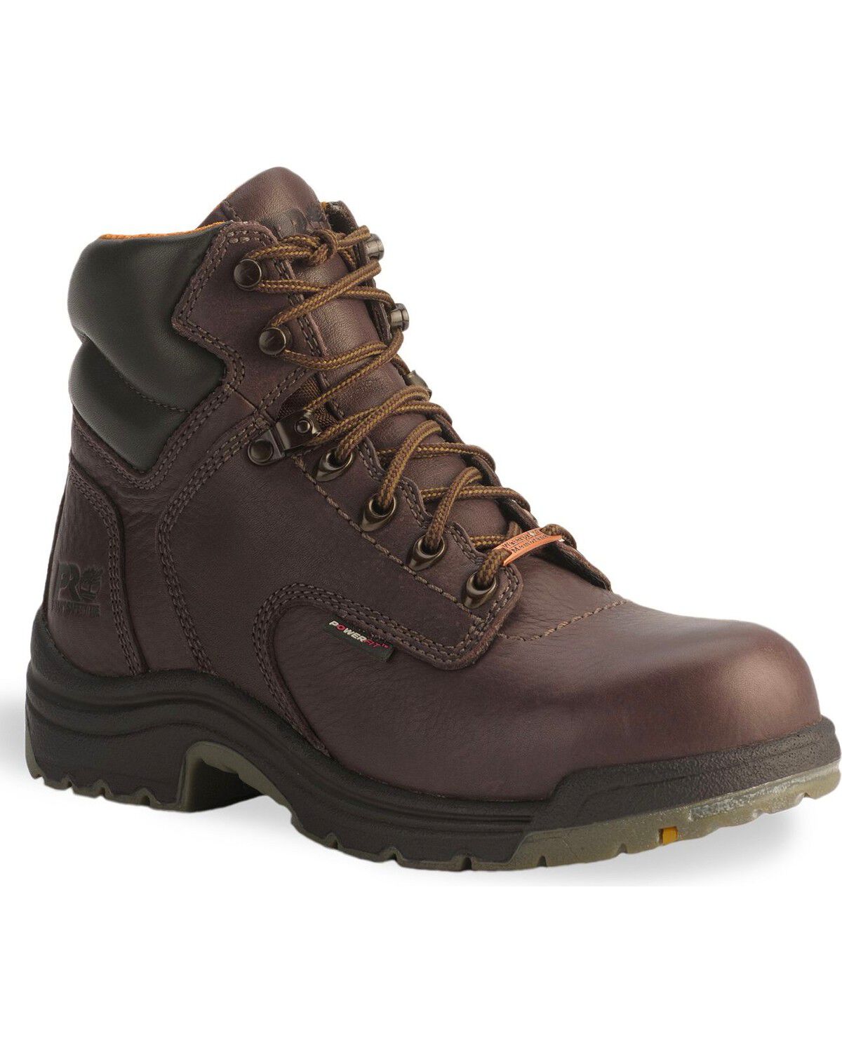 Image #1 - Timberland Pro 6" Titan Waterproof Boots - Safety Toe, Mocha, hi-res