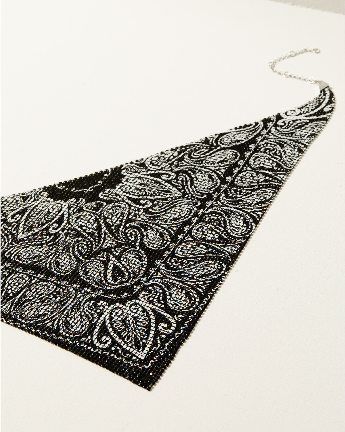 Product Name:  Idyllwind Women's Black Nashboro Bandana Mesh Necklace