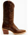 Dan Post Women's Rope Dream Western Boots - Snip Toe, Dark Brown, hi-res