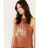 Rock & Roll Denim Women's Desert Graphic Muscle Tank, Russett, hi-res
