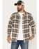 Image #1 - Levi's Men's Classic Worker Plaid Long Sleeve Button-Down Flannel Shirt, Grey, hi-res