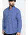 Image #3 - Ariat Men's FR Cobalt Print Liberty Long Sleeve Work Shirt - Tall , , hi-res