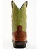 Brothers & Sons Men's High Hopes Lite Performance Western Boots - Broad Square Toe , Green, hi-res
