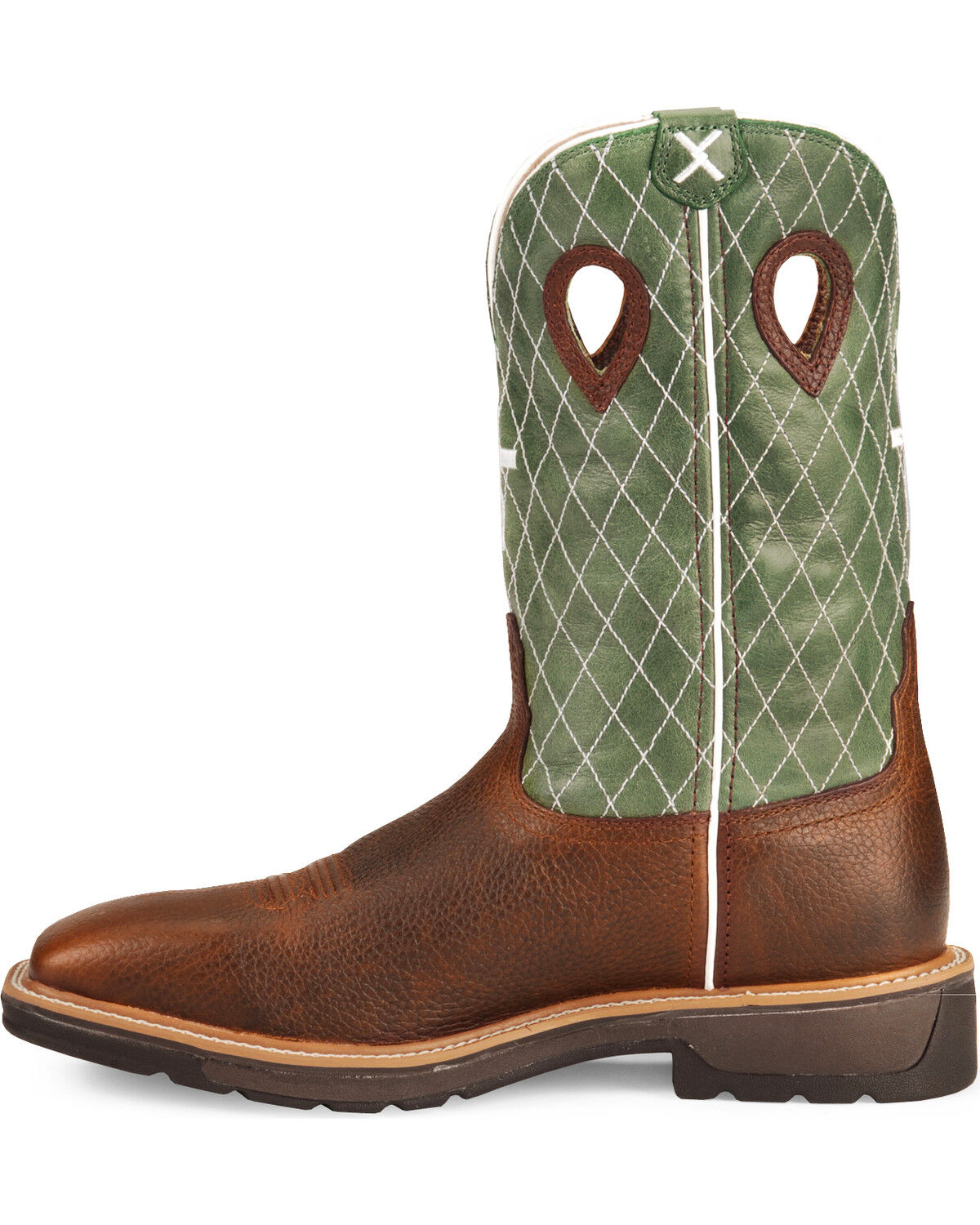 Image #3 - Twisted X Men's Lite Weight Work Boots - Square Toe, , hi-res