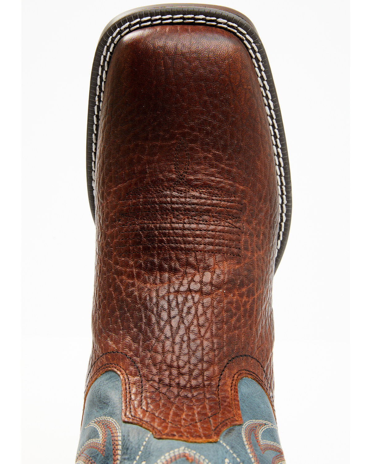 MRS0027 Twisted X Distressed Ruff Stock Cowboy Boots - Wide