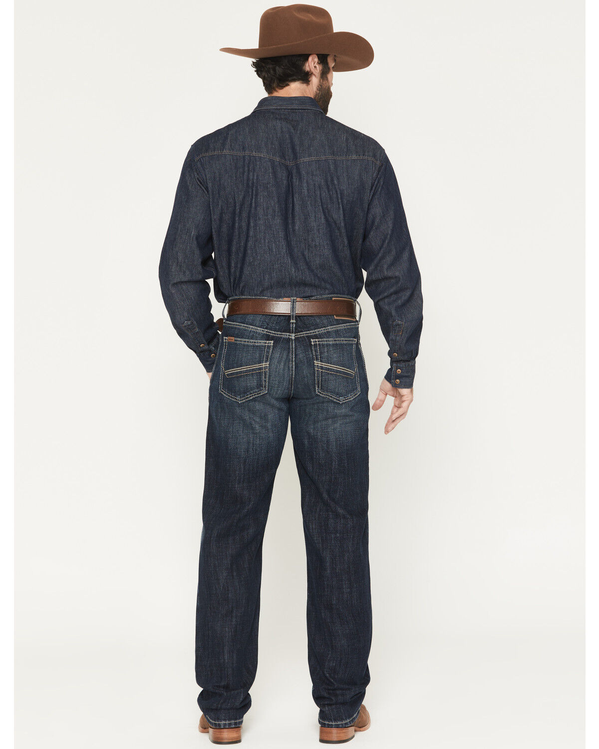 Product Name:  Ariat Men's M2 Declan Dark Wash Relaxed Bootcut Denim Jeans