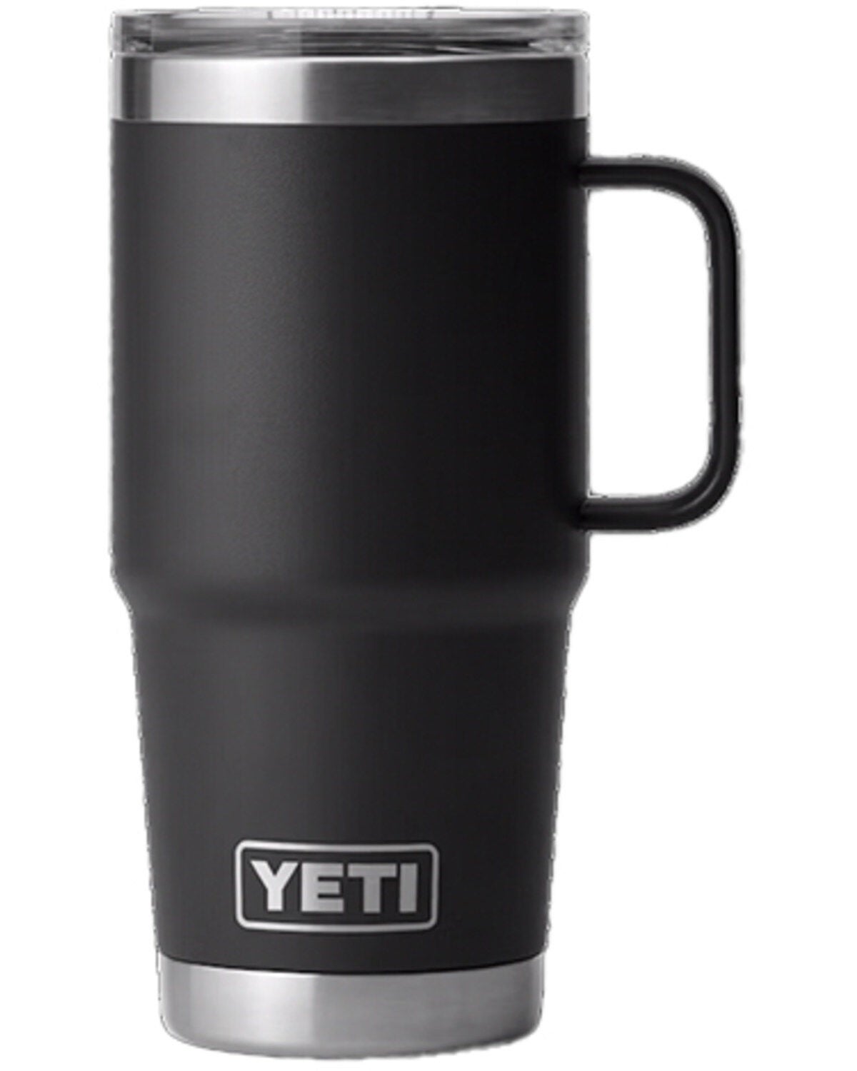 YETI Rambler&reg; Stronghold&trade; Lid 20oz Travel Mug, Black, hi-res