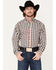Image #1 - Ariat Men's Wrinkle Free Scout Plaid Button Down Western Shirt, , hi-res