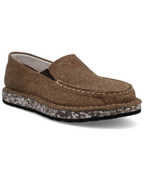 Image #1 - Twisted X Women's Circular Project™ Slip-On Shoes - Moc Toe , Brown, hi-res