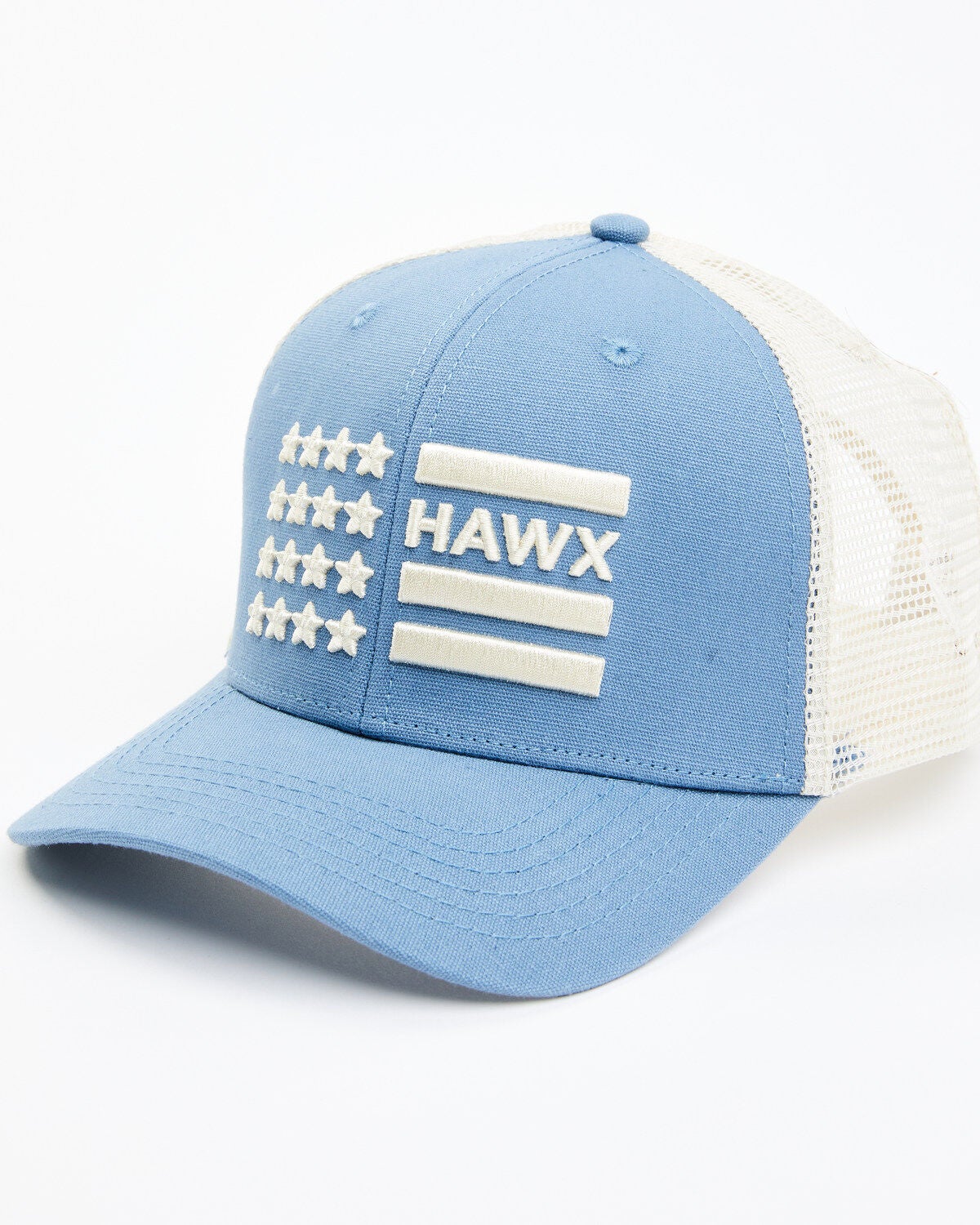 Hawx Men's Stars & Stripes Logo Ball Cap, Medium Blue, hi-res