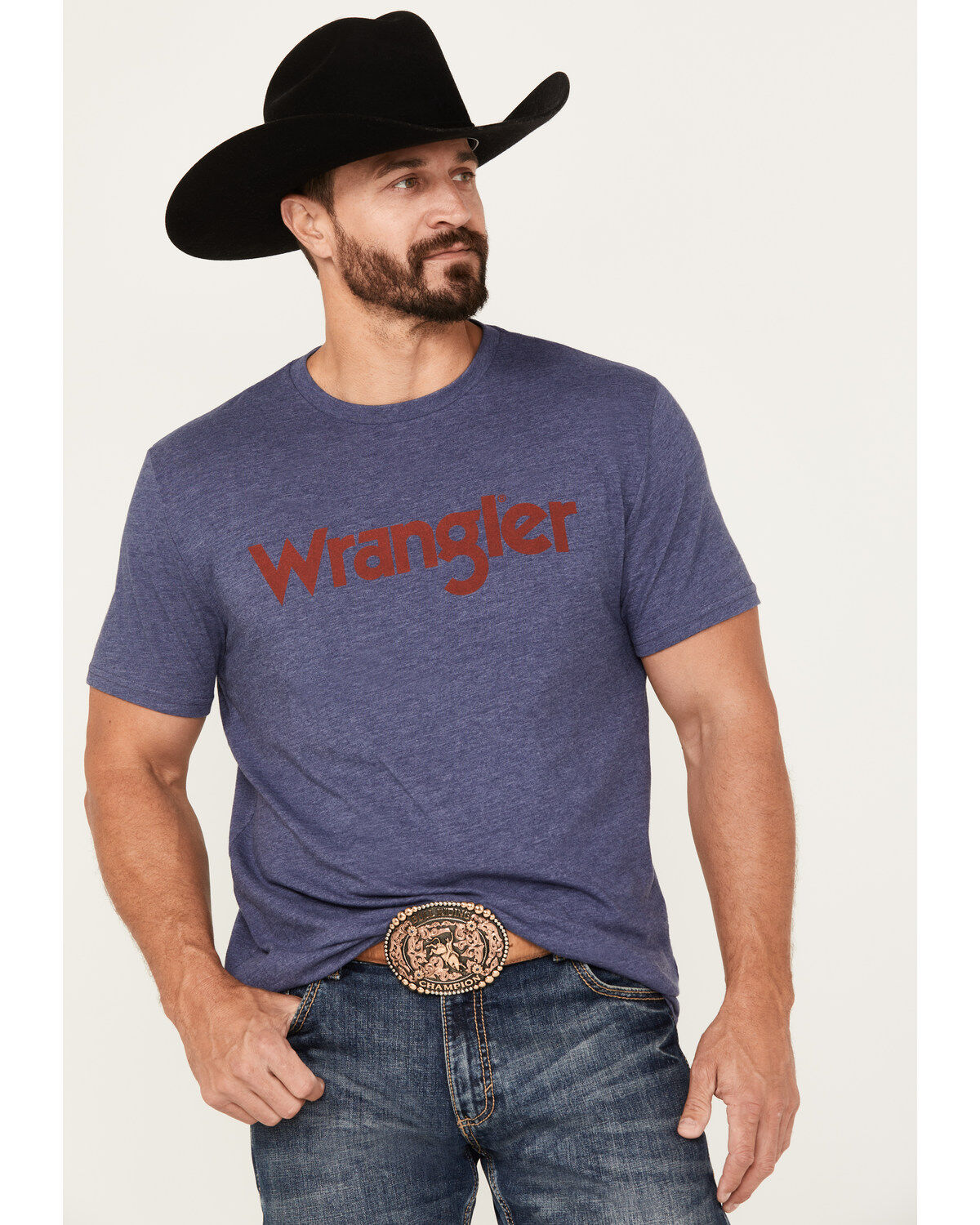 Image #1 - Wrangler Men's Logo Short Sleeve Graphic T-Shirt, , hi-res