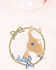 Image #2 - Angel Dear Toddler Girls' Velour Horse Pullover Sweater, Pink, hi-res