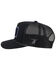 HOOey Men's University Of Nevada Embroidered Patch Mesh-Back Trucker Cap , Black, hi-res