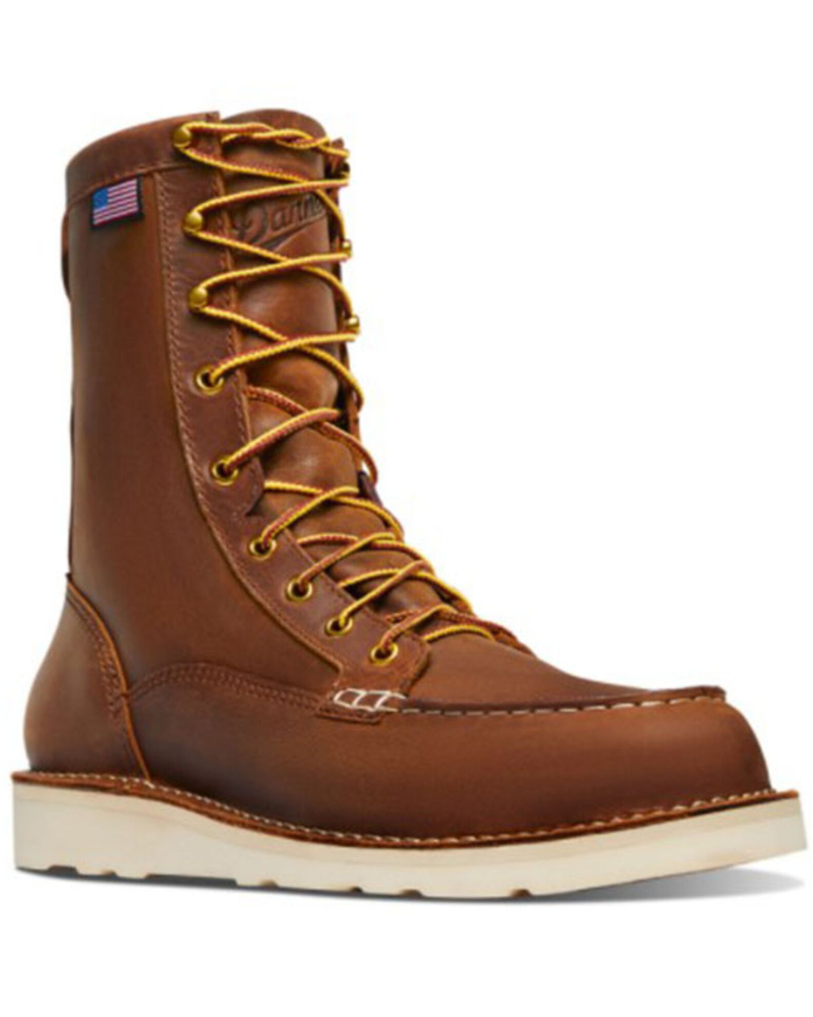 Danner Men s Bull Run Lace Up Work Boots Soft Toe Boot Barn