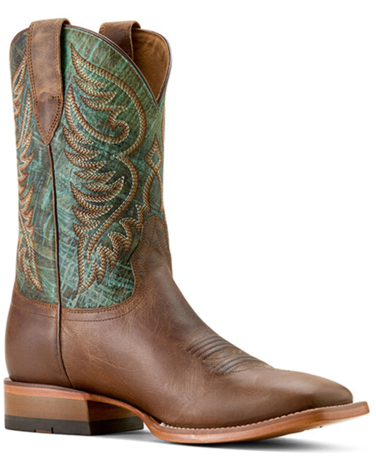 Image #1 - Ariat Men's Wiley Tall Western Boots - Broad Square Toe, Tan, hi-res