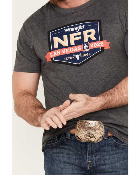 Wrangler Men's Pro 2022 NFR Las Vegas Short Sleeve Graphic T-Shirt | Boot  Barn