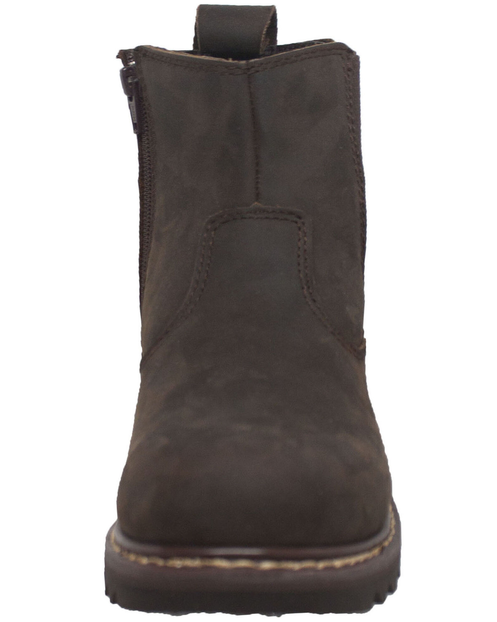 Image #3 - Ad Tec Men's Australian Ankle Work Boots - Soft Toe, Brown, hi-res