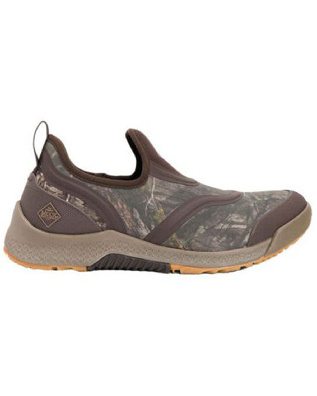 Image #2 - Muck Boots Men's Realtree Camo Outscape Low Slip-On Rubber Shoes, , hi-res
