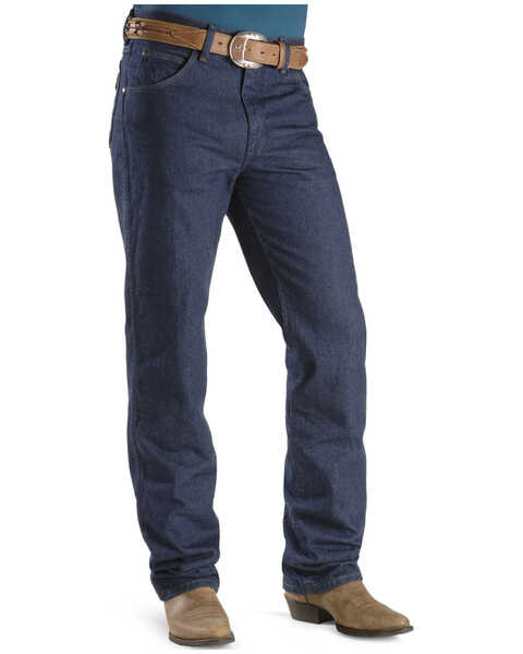 Image #2 - Wrangler Jeans - Cowboy Cut 36 MWZ Slim Fit , Indigo, hi-res