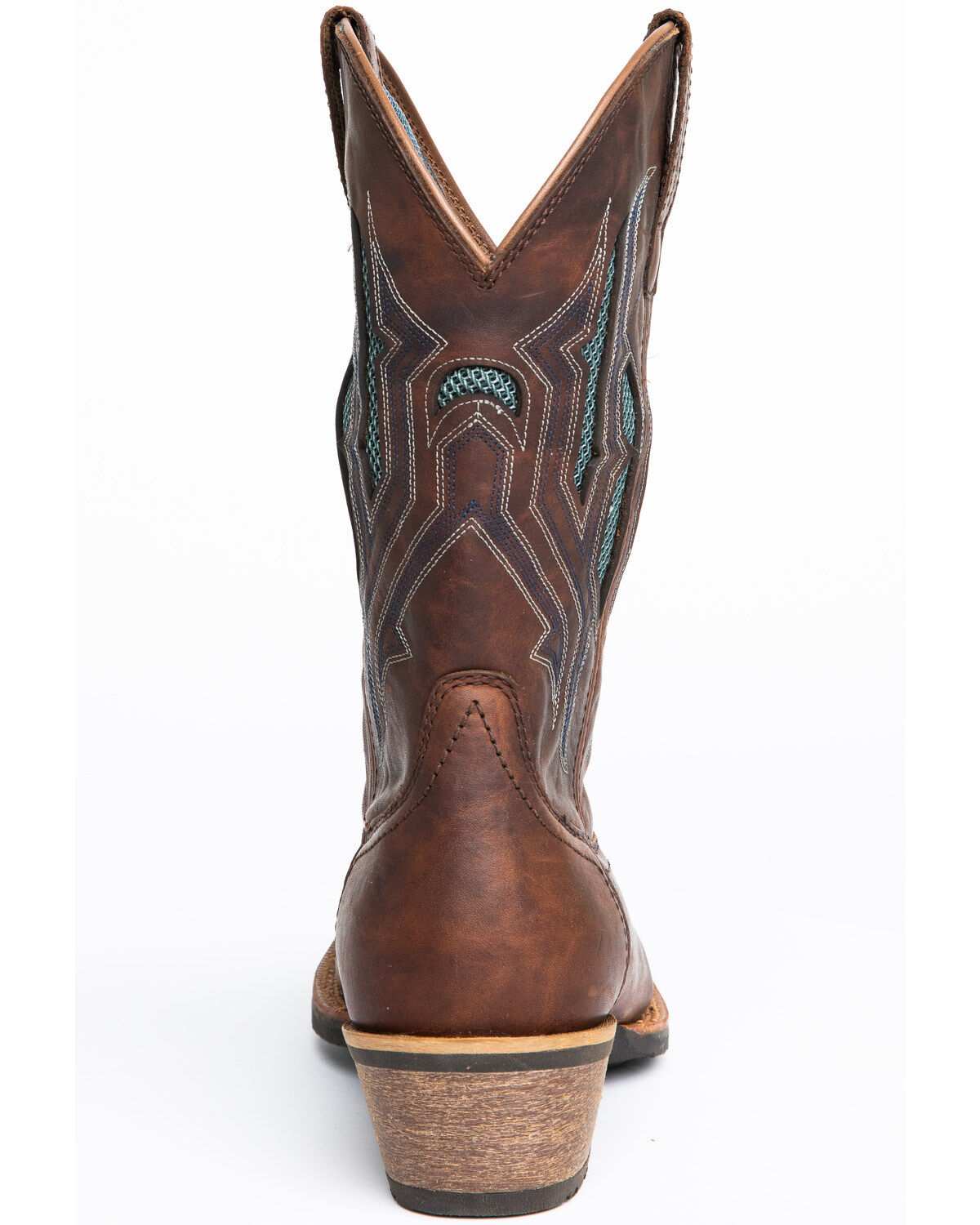 Image #5 - Cody James Men's Durance Brass Brown Western Boots - Wide Square Toe, , hi-res