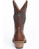 Image #5 - Cody James Men's Durance Brass Brown Western Boots - Wide Square Toe, , hi-res