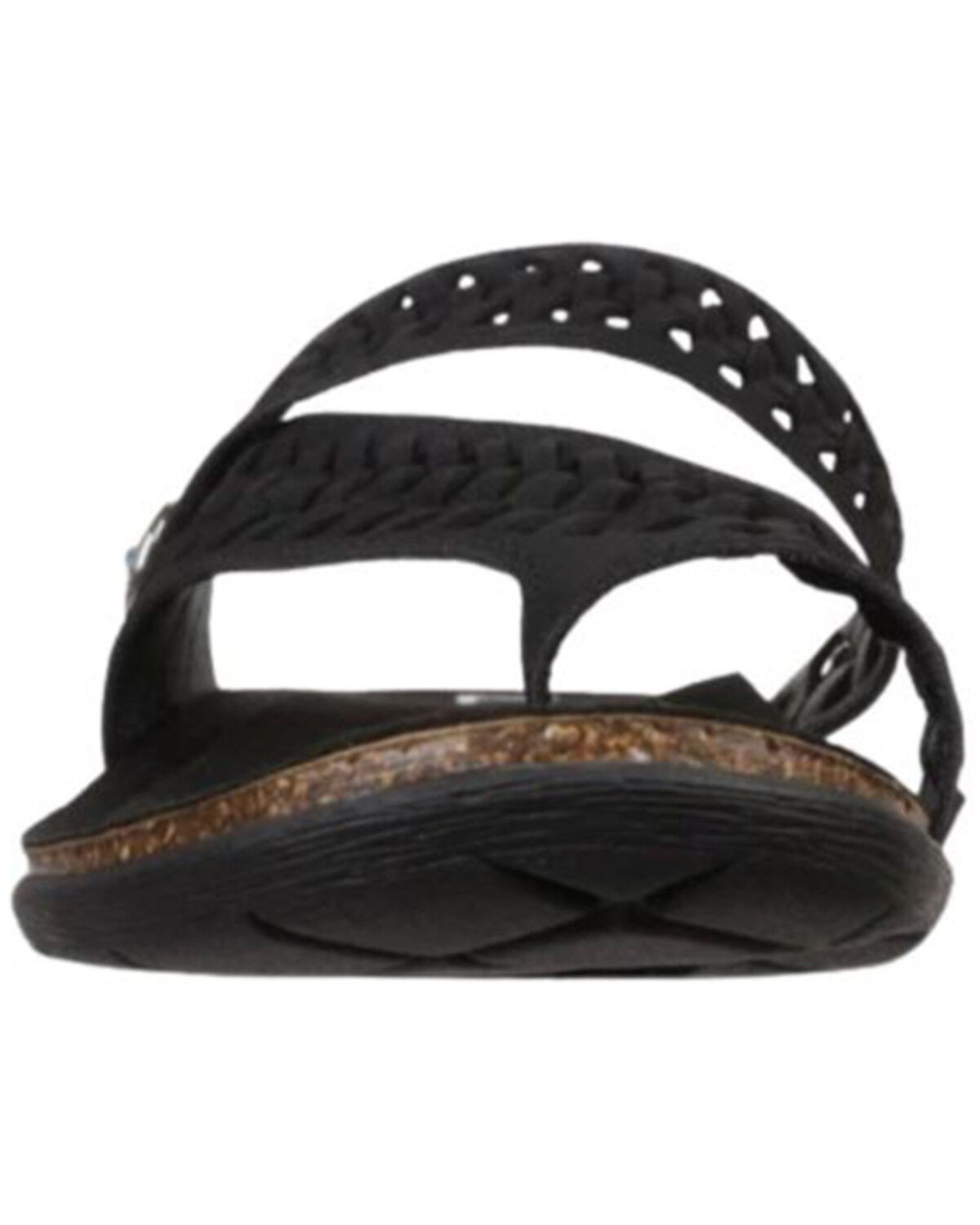Image #4 - Mykos Women's Scarlett Toe Ring Sandals, Black, hi-res