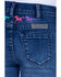 Image #6 - Cowgirl Tuff Girls' Ride Fast Trouser, , hi-res
