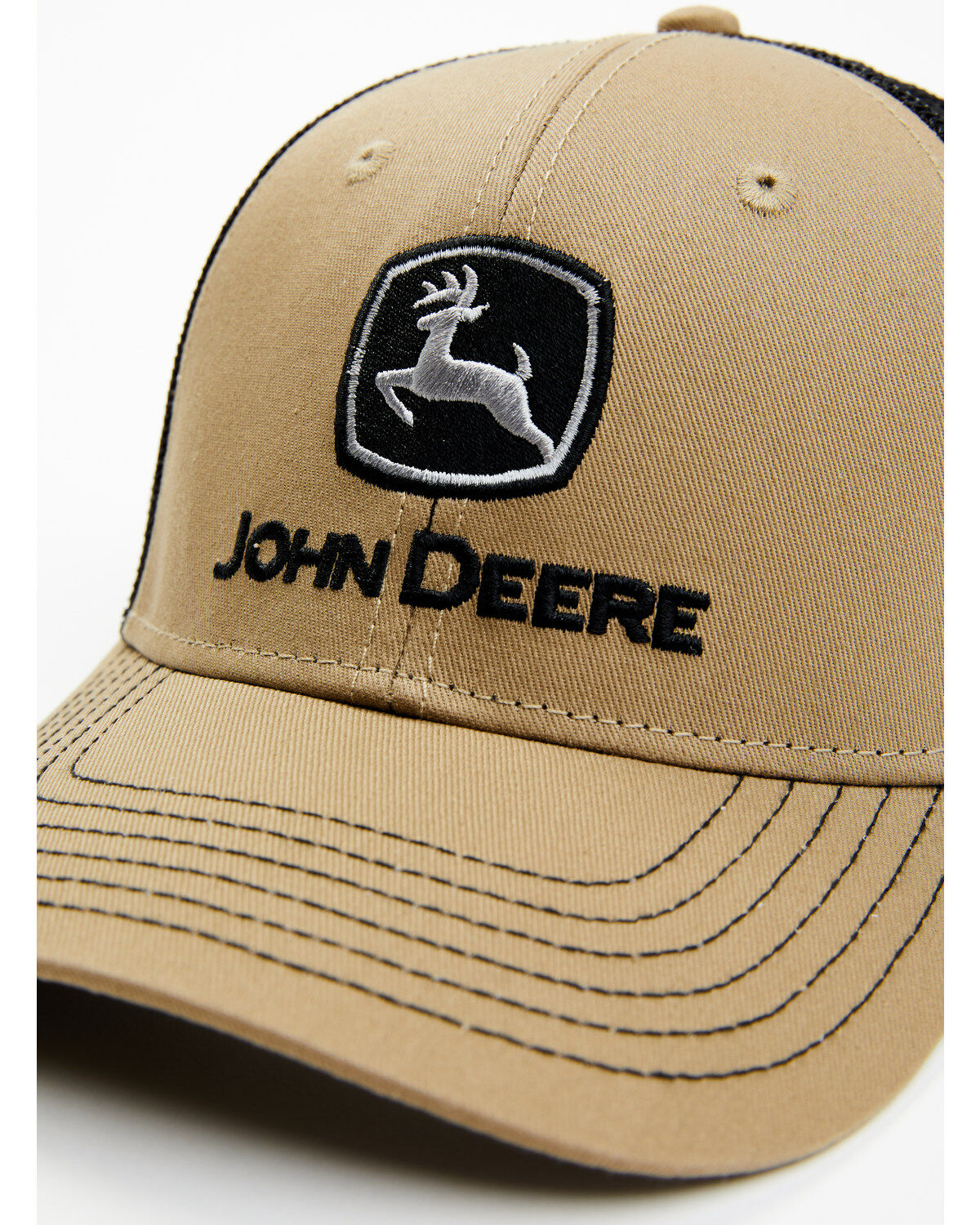 John Deere Men's Elk Patch Mesh Back Ball Cap
