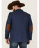 Cody James Men's Piped Patch Button-Down Western Sportcoat , Navy, hi-res