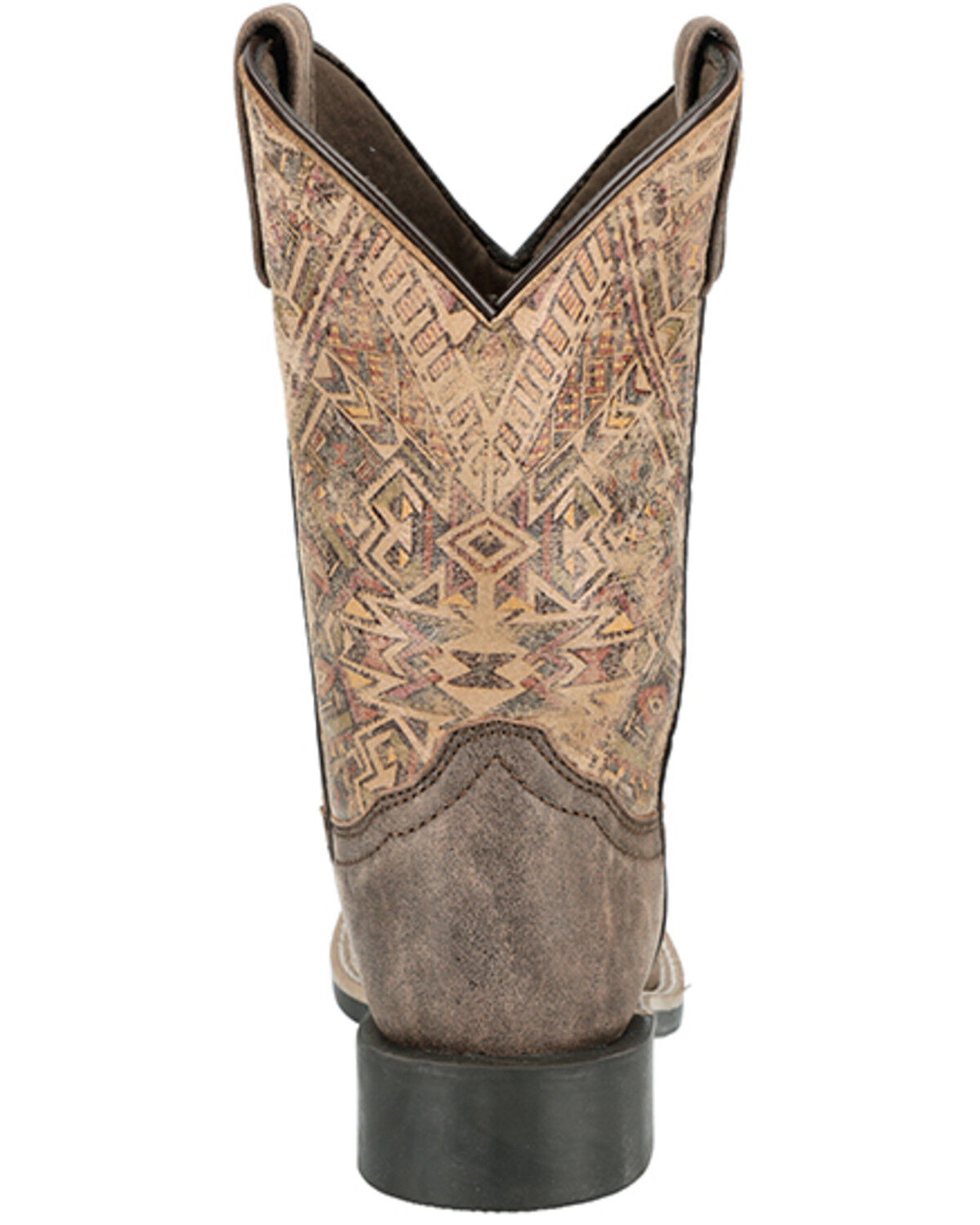 Image #5 - Smoky Mountain Little Boys' Oasis Performance Western Boots - Broad Square Toe, Chocolate, hi-res