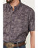 Image #3 - Ariat Men's VentTEK Printed Outbound Short Sleeve Button-Down Shirt - Tall, Black, hi-res