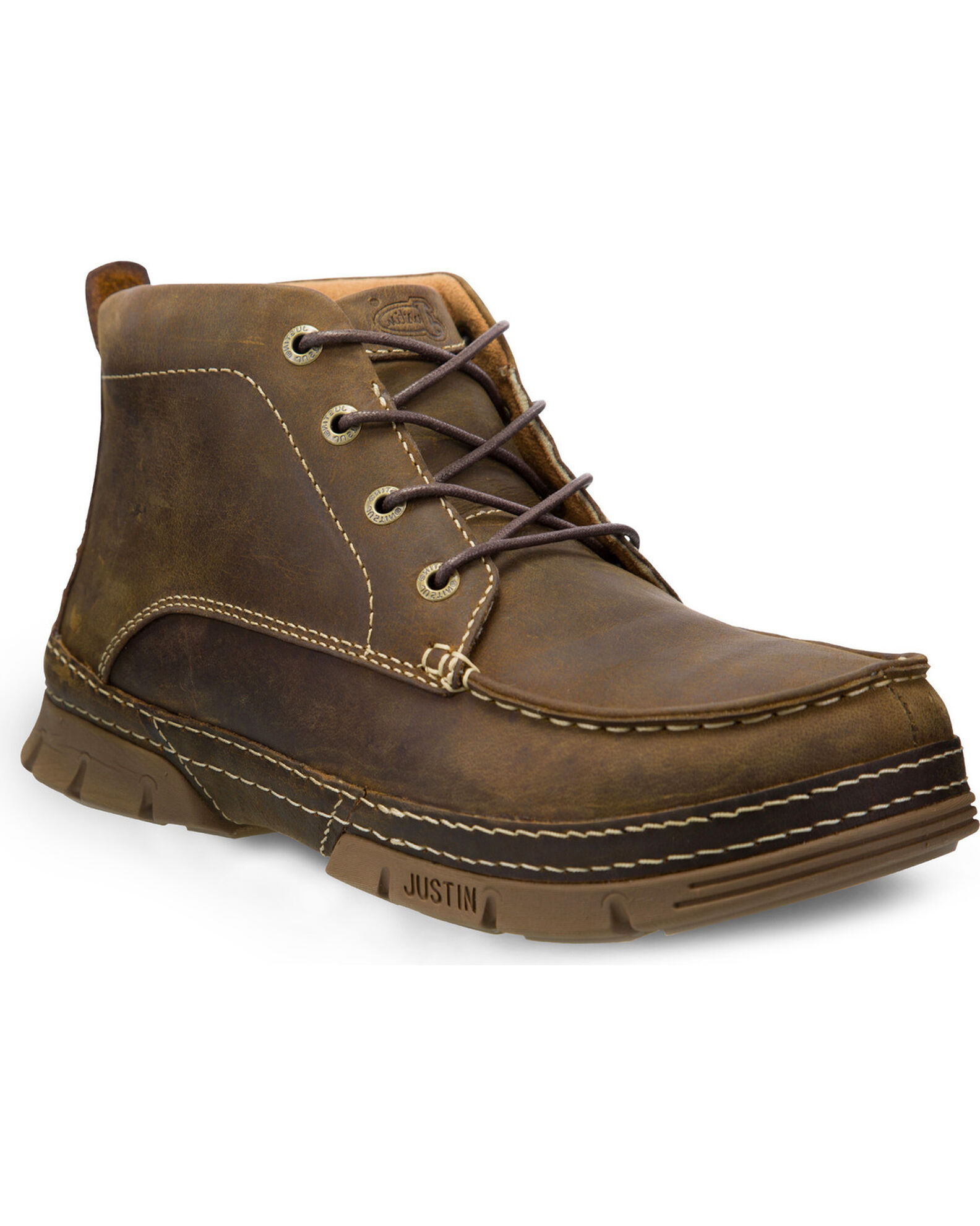 Justin men's tobar work shoes sales