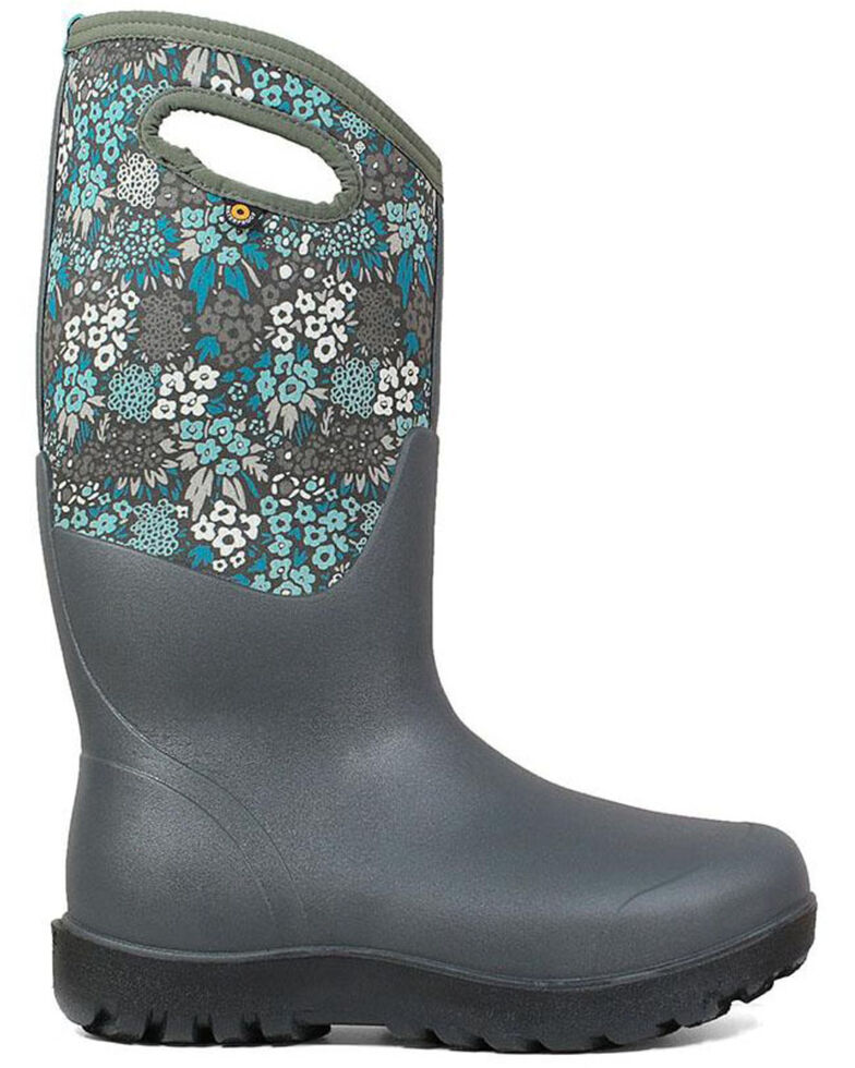 Bogs Women S Grey Classic Tall Winter Boots Round Toe Boot Barn