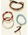 Image #2 - Shyanne Women's Summer Nights Red Southwestern Bead Bracelet Set, Red, hi-res
