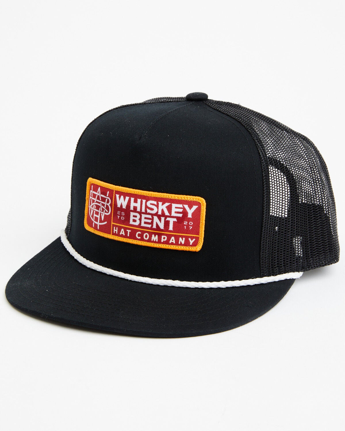 Image #1 - Whiskey Bent Men's Tombstone Ball Cap, Black, hi-res
