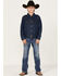 Image #2 - Cody James Boys' Coasting Medium Wash Unlined Denim Jacket, Medium Wash, hi-res
