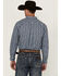Image #4 - Ariat Men's Team Orlando Medallion Print Logo Long Sleeve Button-Down Western Shirt, Blue, hi-res
