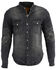 Image #1 - Milwaukee Performance Men's Denim Biker Shirt - Big & Tall, Black, hi-res