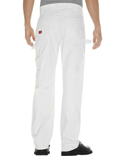 Image #1 - Dickies Men's Painter's Pants, White, hi-res