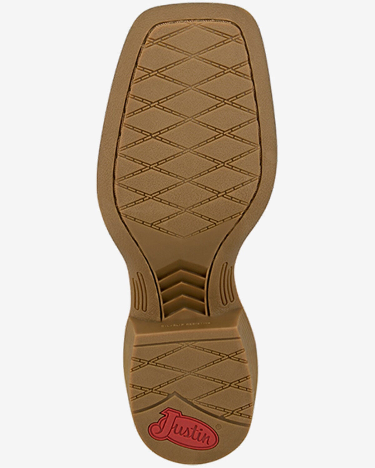 Image #6 - Justin Women's Stampede Della Performance Western Boots - Broad Square Toe, Brown, hi-res