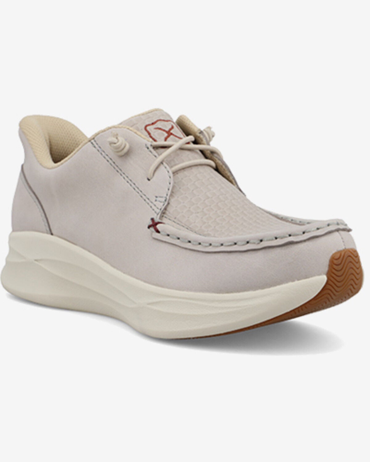 Twisted X Women's Feather X&trade; EZ On Casual Shoes - Moc Toe, Ivory, hi-res