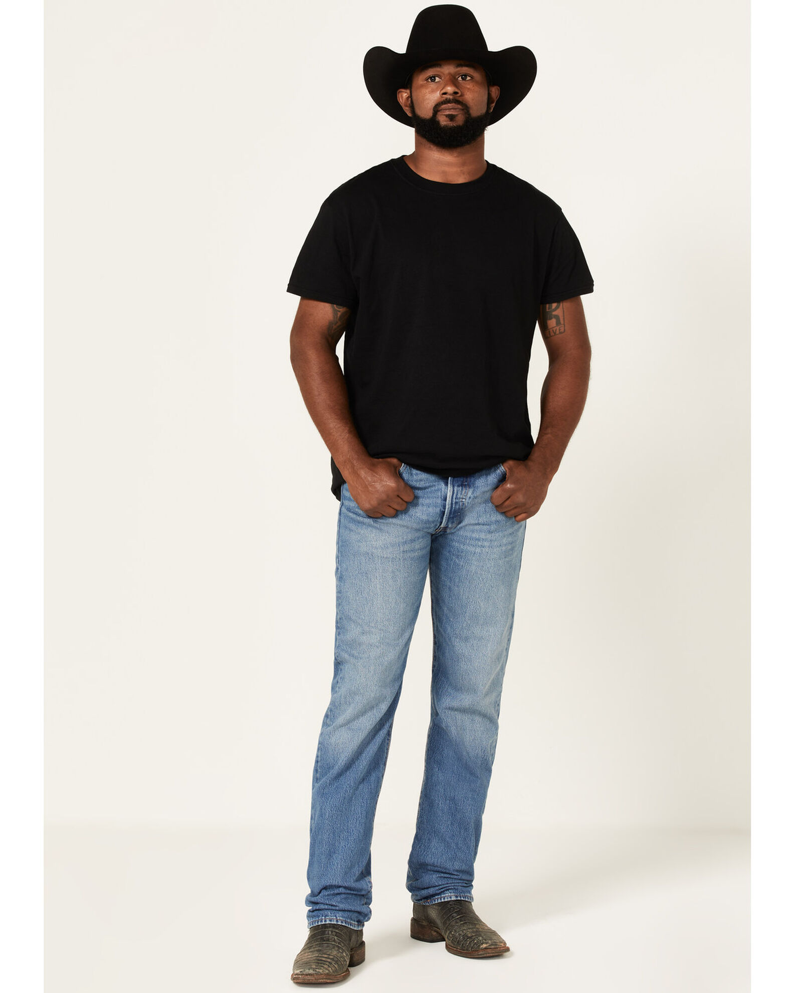 Levi's Men's 501® On My Radio Medium Wash Original Fit Straight Jean | Boot  Barn