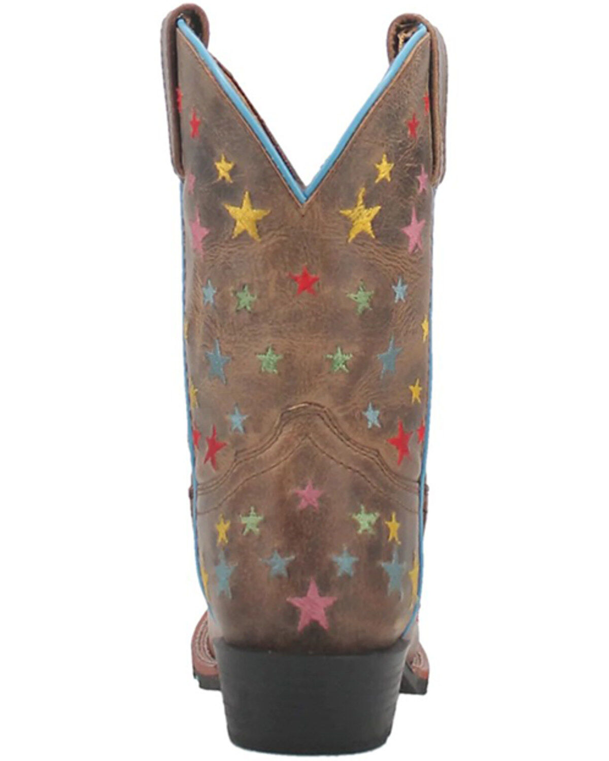 Image #5 - Dan Post Girls' Starlett Leather Boots - Square Toe, , hi-res
