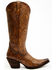 Image #2 - Shyanne Women's Eden Tooled Tall Western Boots - Snip Toe, Brown, hi-res